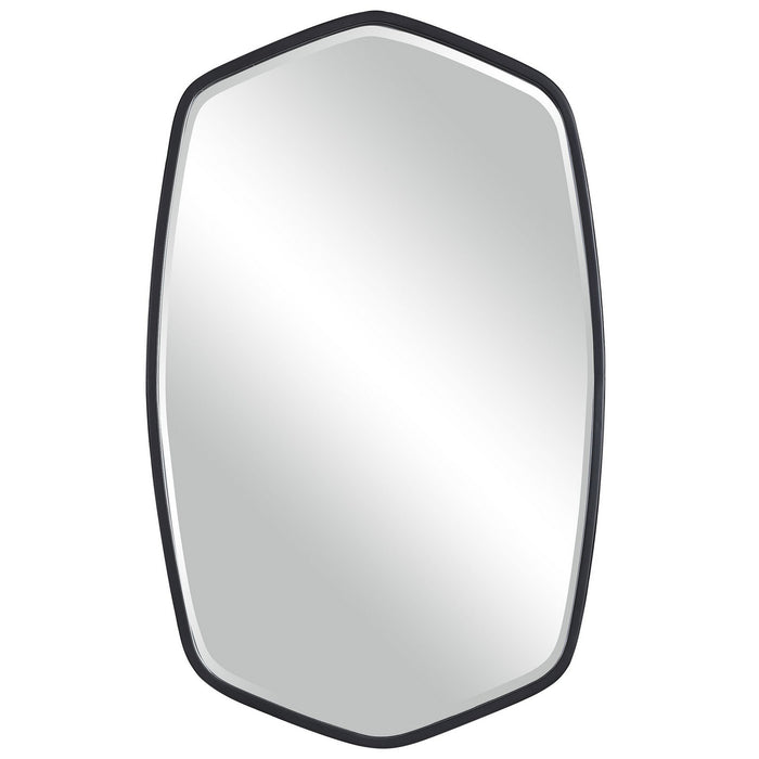 Uttermost 09699 Mirror, Satin Black
