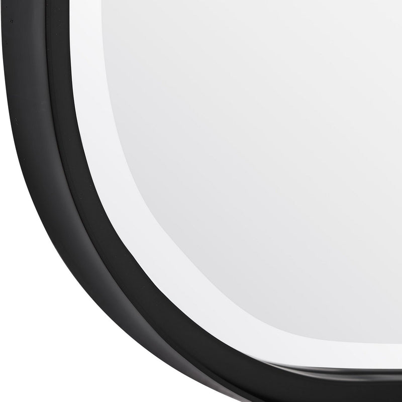 Uttermost 09701 Mirror, Satin Black
