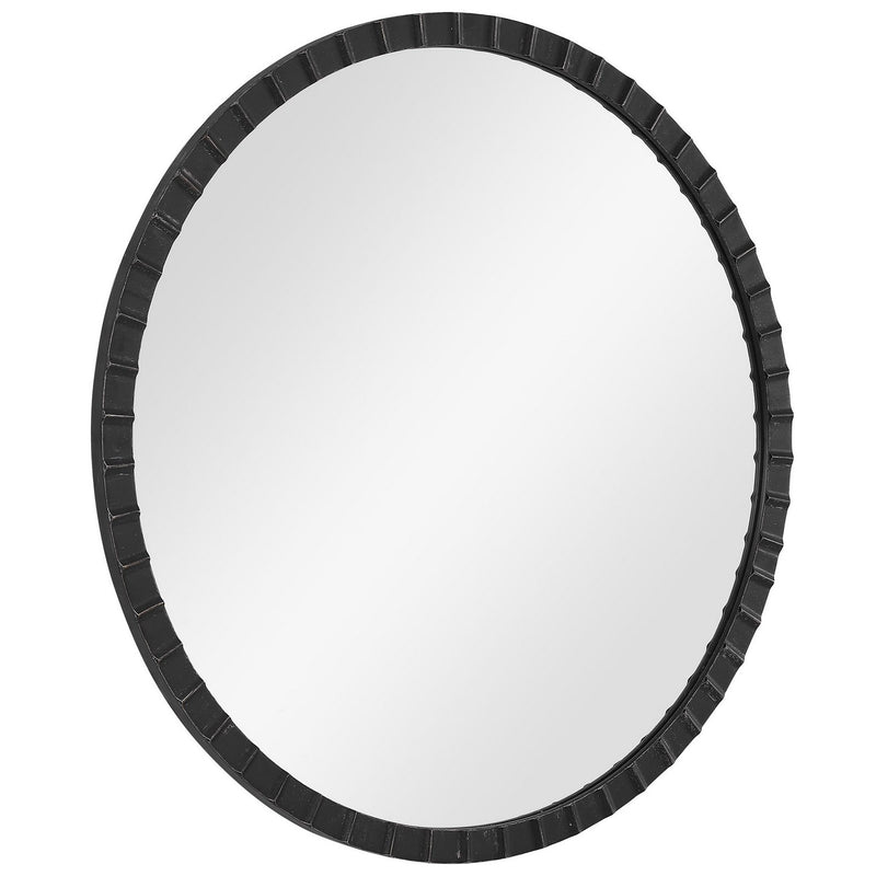Uttermost 09702 Mirror, Matte Black