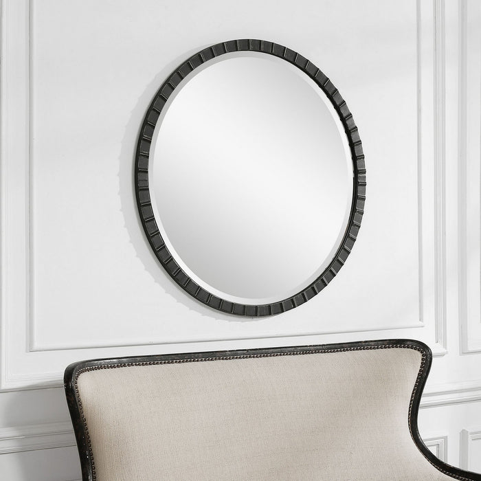 Uttermost 09702 Mirror, Matte Black