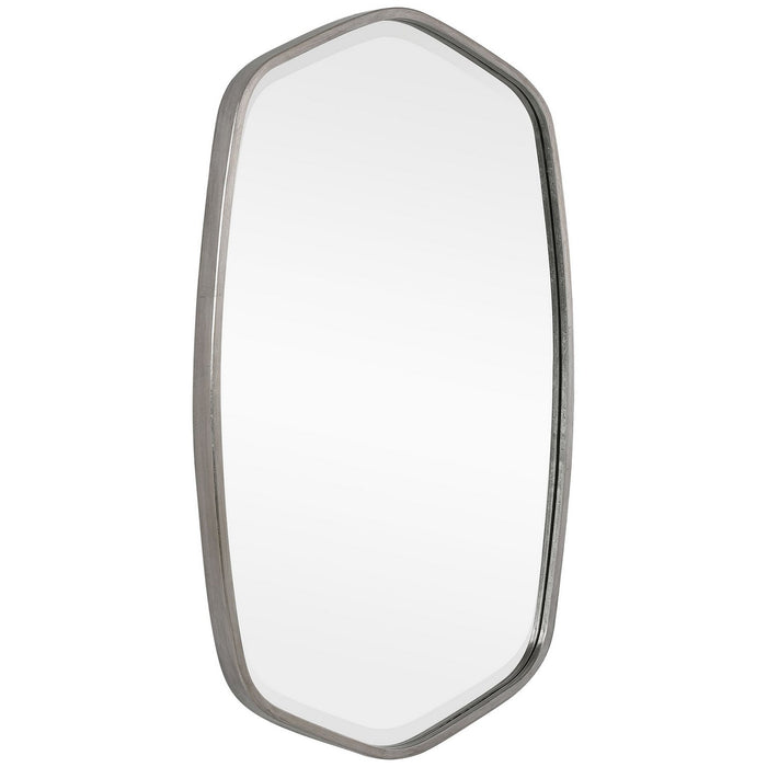 Uttermost 09703 Mirror, Brushed Silver