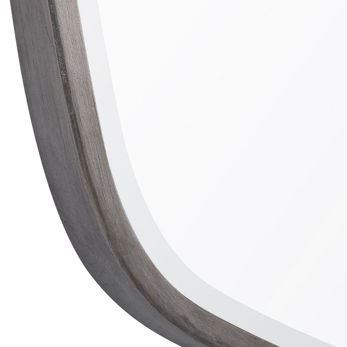 Uttermost 09703 Mirror, Brushed Silver