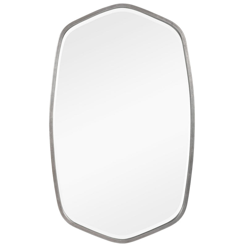 Uttermost 09703 Mirror, Brushed Silver