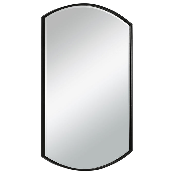 Uttermost 09705 Mirror, Satin Black