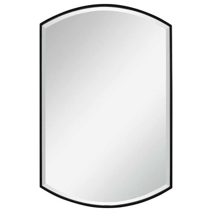Uttermost 09705 Mirror, Satin Black