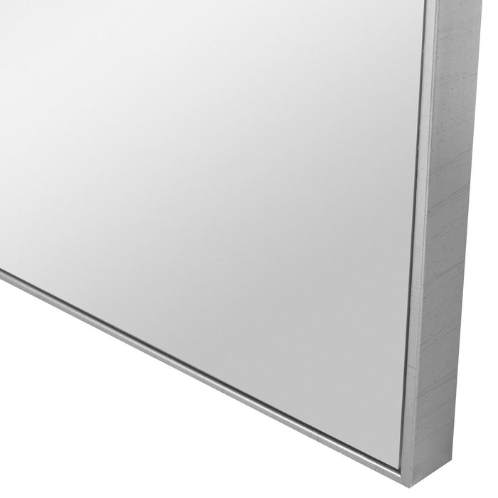 Uttermost 09716 Mirror, Brushed Silver
