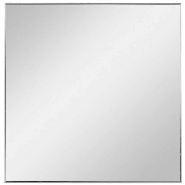 Uttermost 09716 Mirror, Brushed Silver