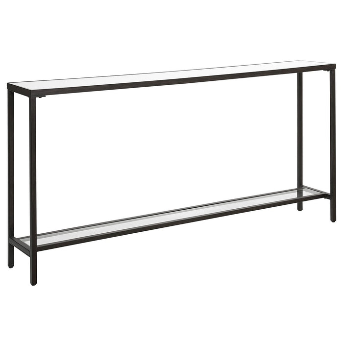 Uttermost 24997 Console Table, Matte Black