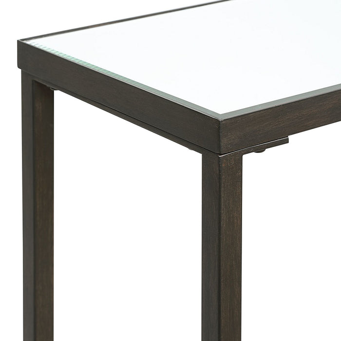 Uttermost 24997 Console Table, Matte Black