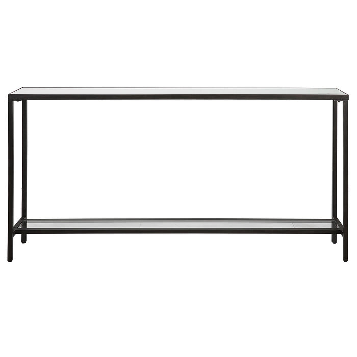 Uttermost 24997 Console Table, Matte Black