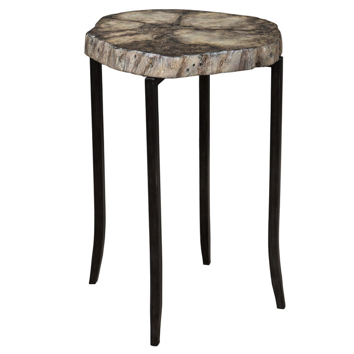 Uttermost 25486 Accent Table, Aged Iron