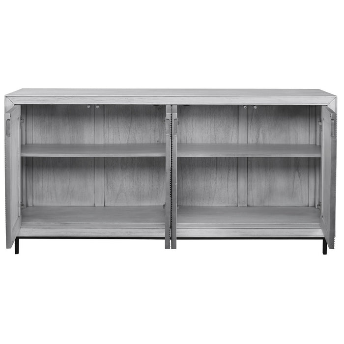 Uttermost 25489 Cabinet, Light Gray