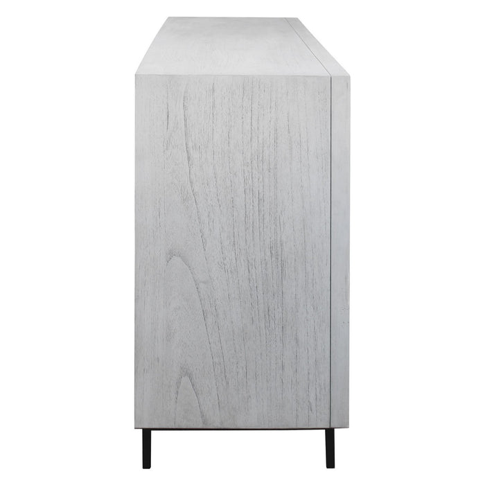 Uttermost 25489 Cabinet, Light Gray