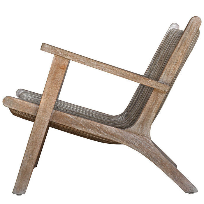 Uttermost 25490 Accent Chair, Natural
