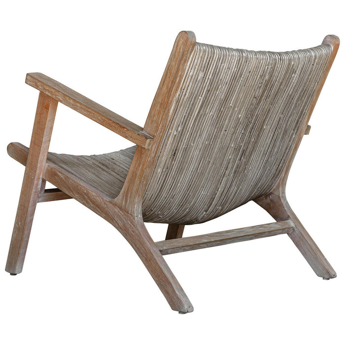 Uttermost 25490 Accent Chair, Natural