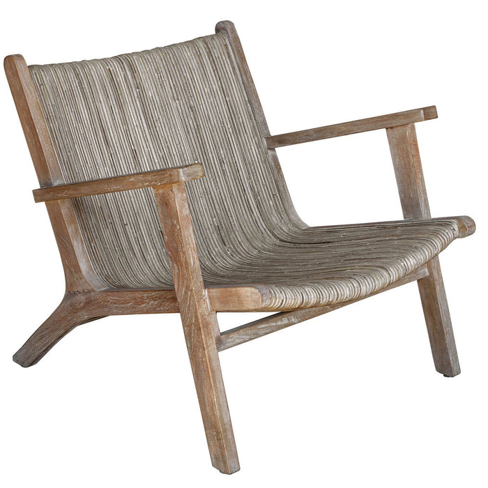 Uttermost 25490 Accent Chair, Natural