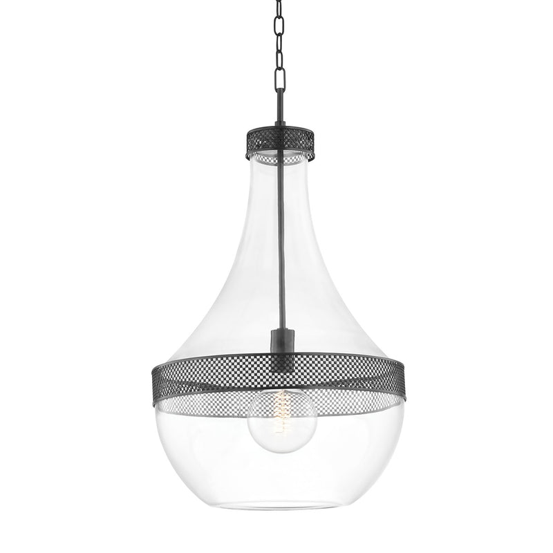 Hudson Valley 1817-OB One Light Pendant, Old Bronze