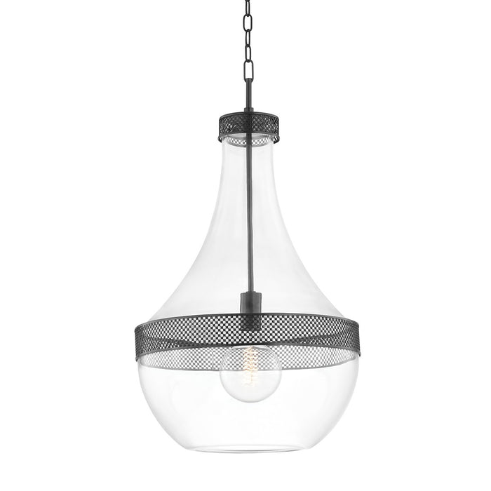 Hudson Valley 1817-OB One Light Pendant, Old Bronze