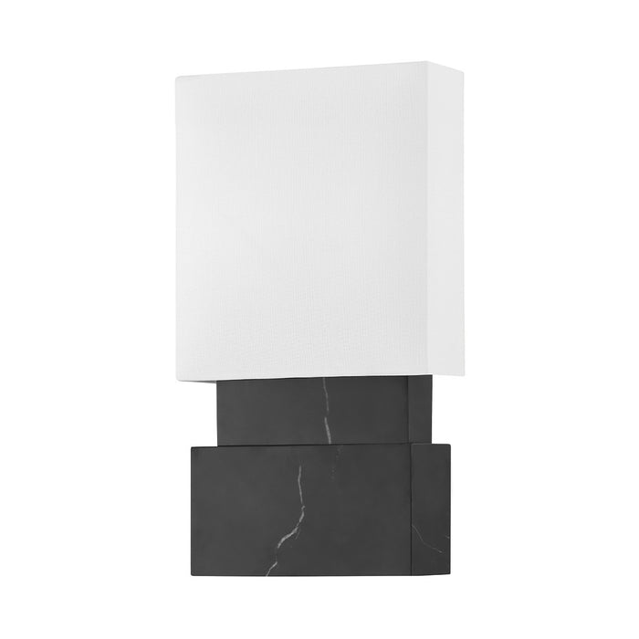 Hudson Valley 3652-BM Two Light Wall Sconce, Black Marble