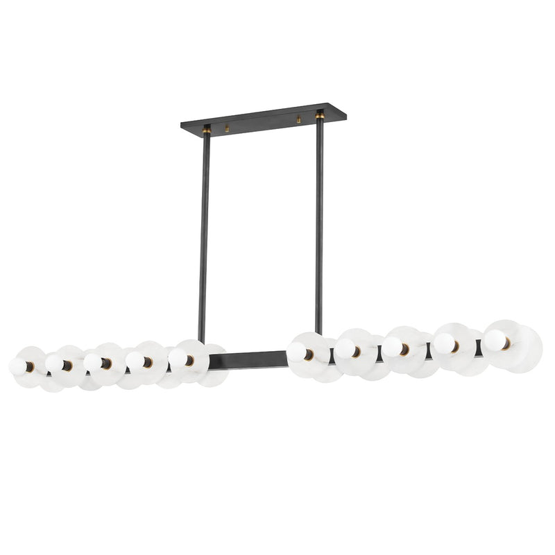 Hudson Valley 4260-AOB 20 Light Island Pendant, Aged Old Bronze