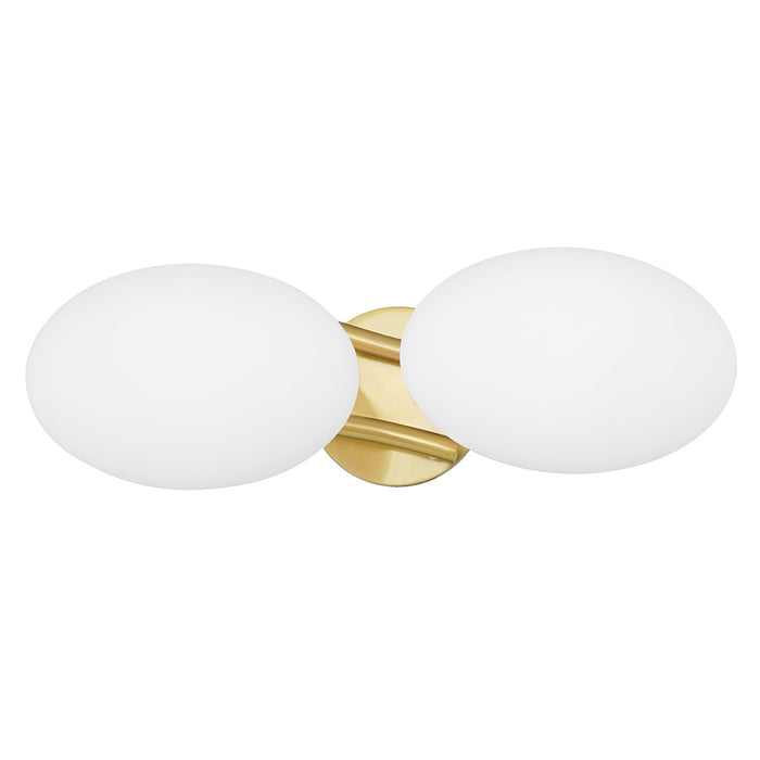 Hudson Valley 5532-AGB Two Light Bath Bracket, Aged Brass