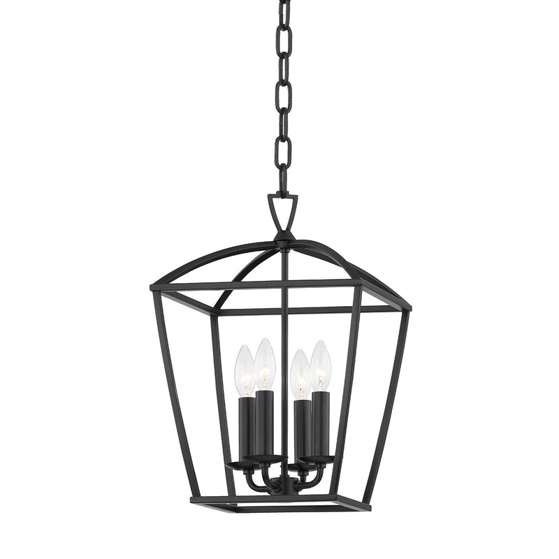Hudson Valley 8311-AI Four Light Lantern, Aged Iron