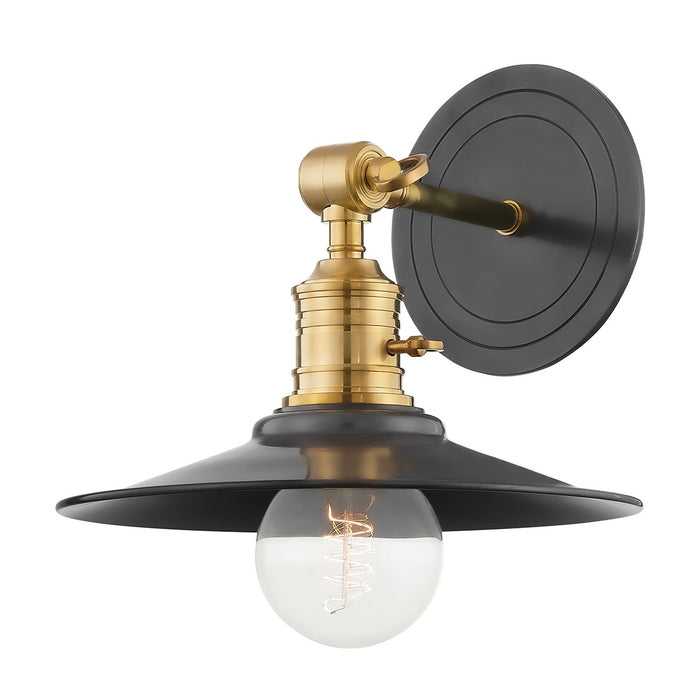 Hudson Valley 8320-AOB One Light Wall Sconce, Aged Old Bronze