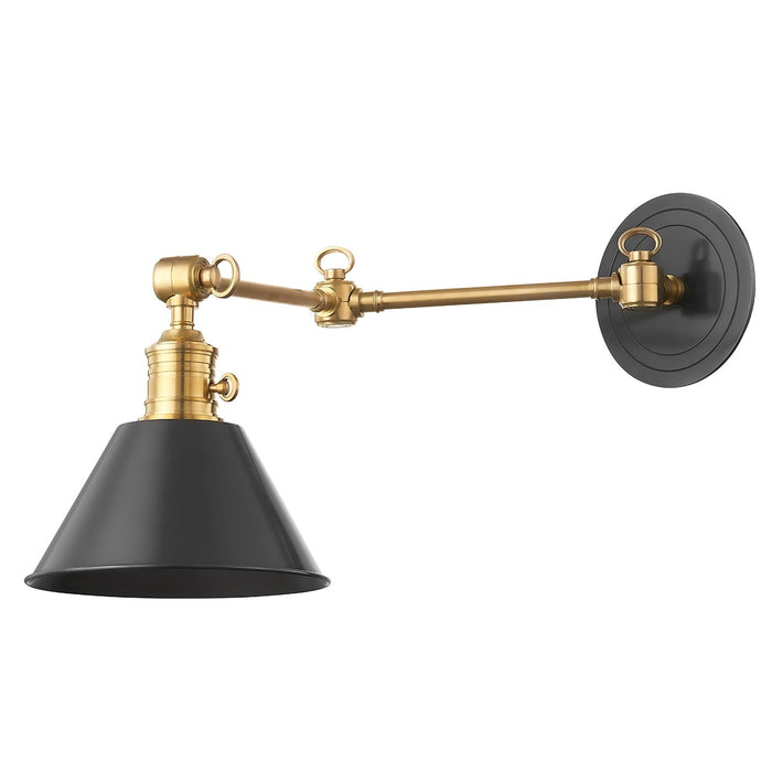 Hudson Valley 8322-AOB One Light Wall Sconce, Aged Old Bronze