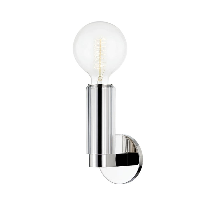 Hudson Valley 9841-PN One Light Wall Sconce, Polished Nickel