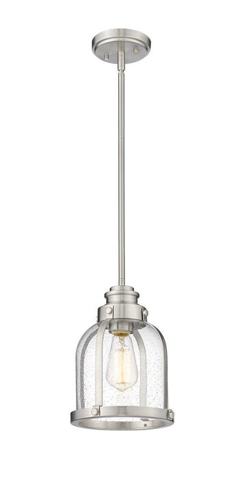 Z-Lite 337MP-BN One Light Pendant, Brushed Nickel