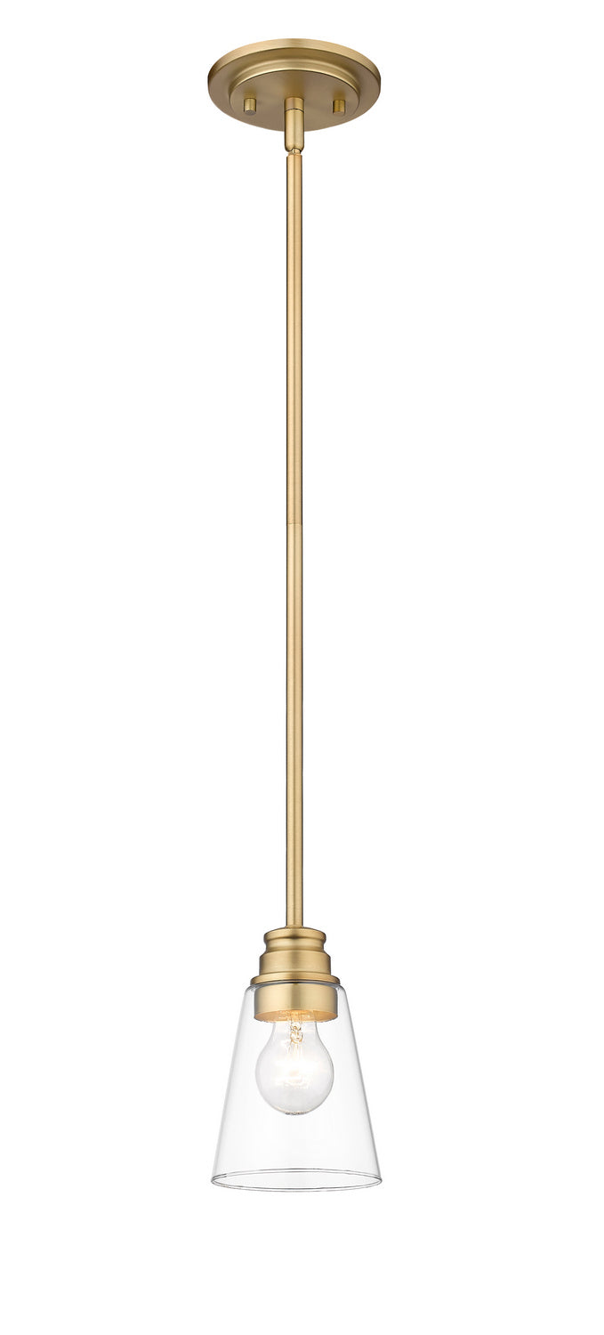 Z-Lite 428MP-OBR One Light Pendant, Olde Brass