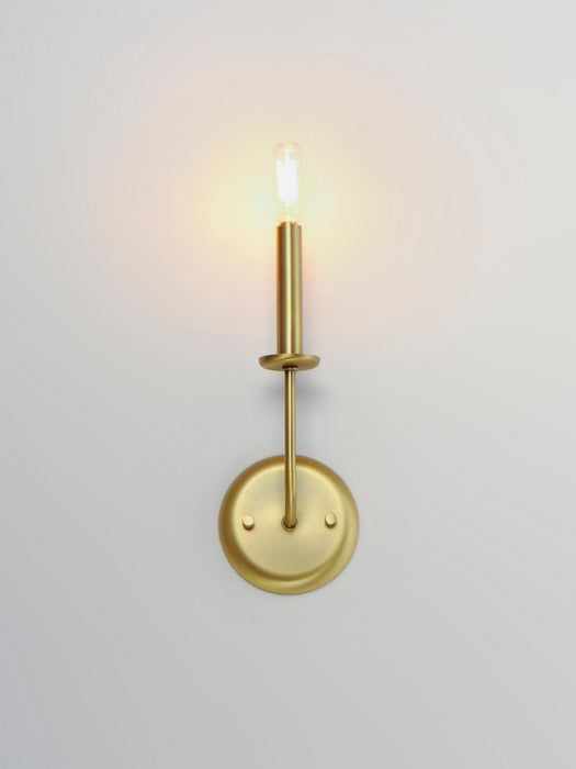 Maxim 10321SBR One Light Wall Sconce, Satin Brass