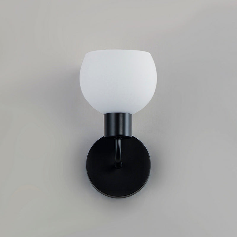 Maxim 11271SWBK One Light Wall Sconce, Black