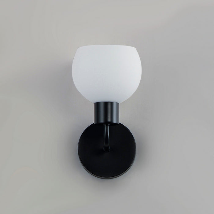 Maxim 11271SWBK One Light Wall Sconce, Black