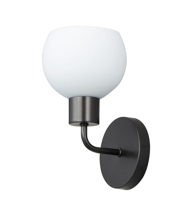 Maxim 11271SWBK One Light Wall Sconce, Black