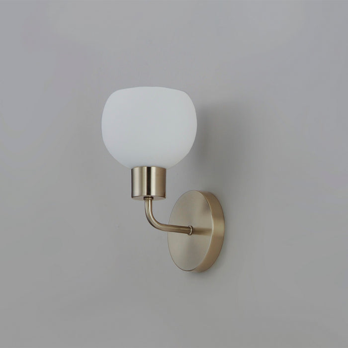 Maxim 11271SWSN One Light Wall Sconce, Satin Nickel