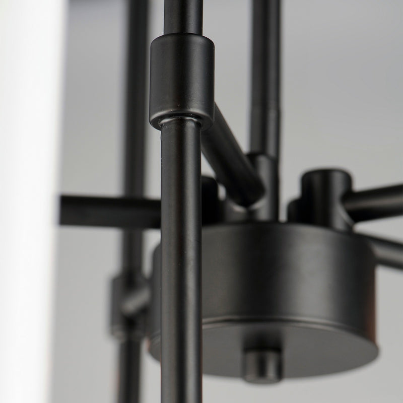 Maxim 11285BK Five Light Chandelier, Black