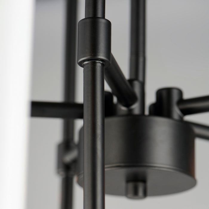 Maxim 11285BK Five Light Chandelier, Black