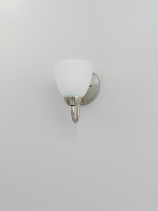Maxim 11381FTSN One Light Bath Vanity, Satin Nickel