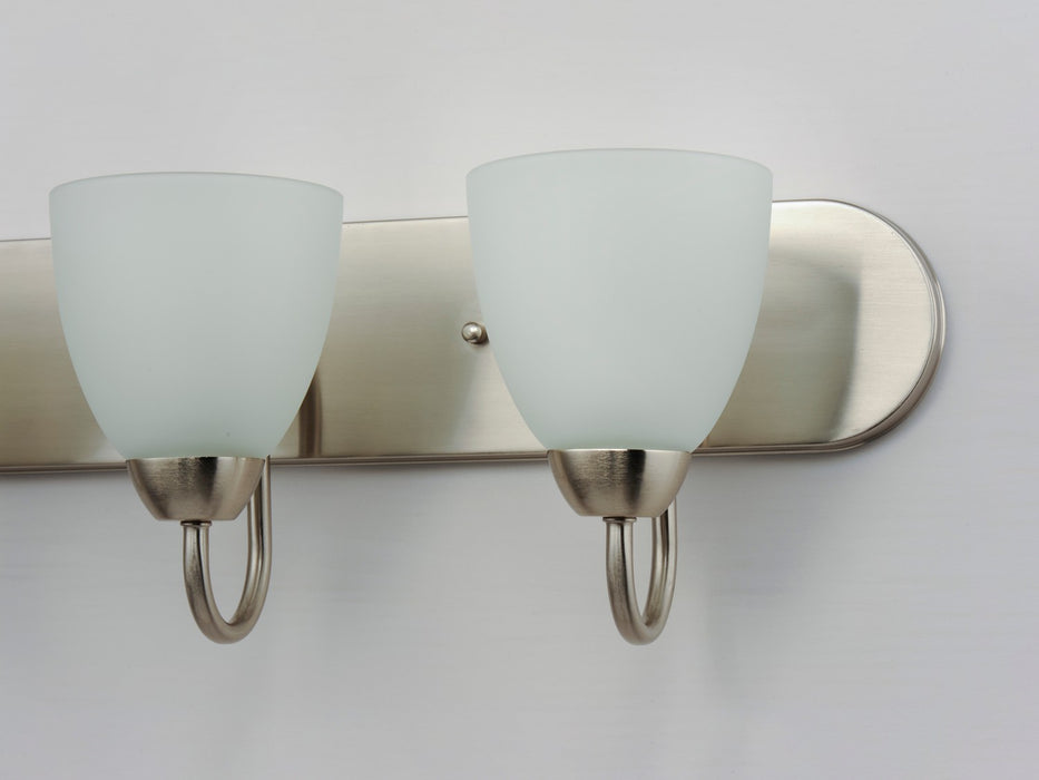 Maxim 11386FTSN Six Light Bath Vanity, Satin Nickel