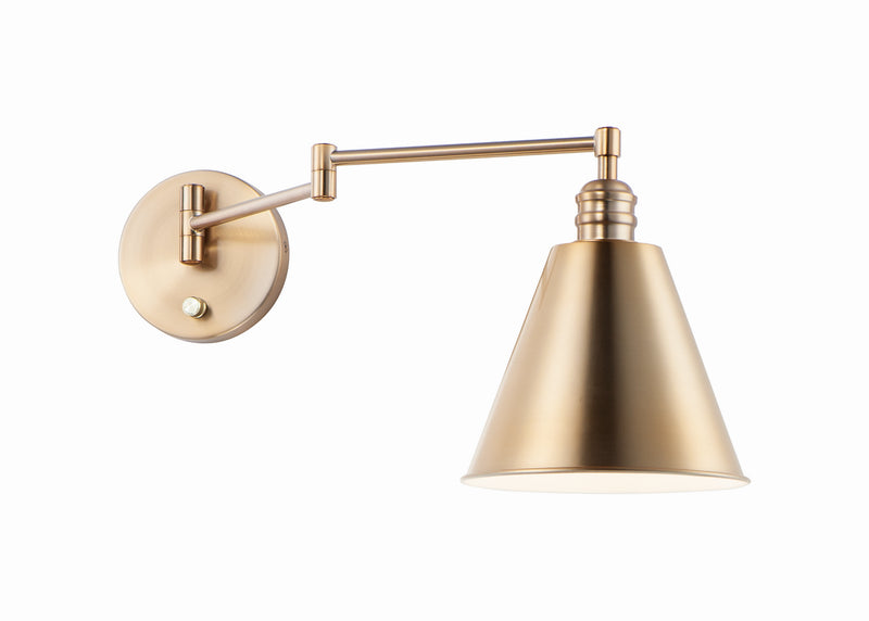 Maxim 12220HR One Light Wall Sconce, Heritage