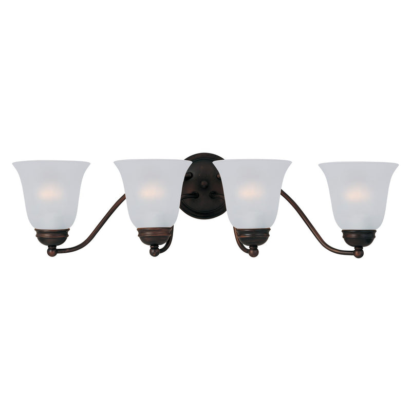 Maxim 2123FTOI Four Light Bath Vanity, Oil Rubbed Bronze
