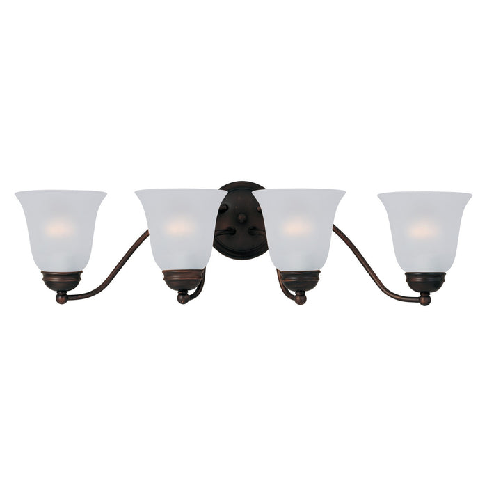 Maxim 2123FTOI Four Light Bath Vanity, Oil Rubbed Bronze