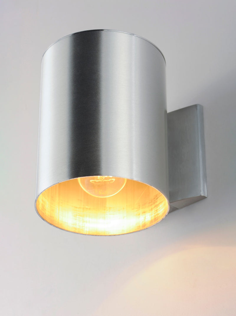 Maxim 26101AL One Light Outdoor Wall Lantern, Brushed Aluminum