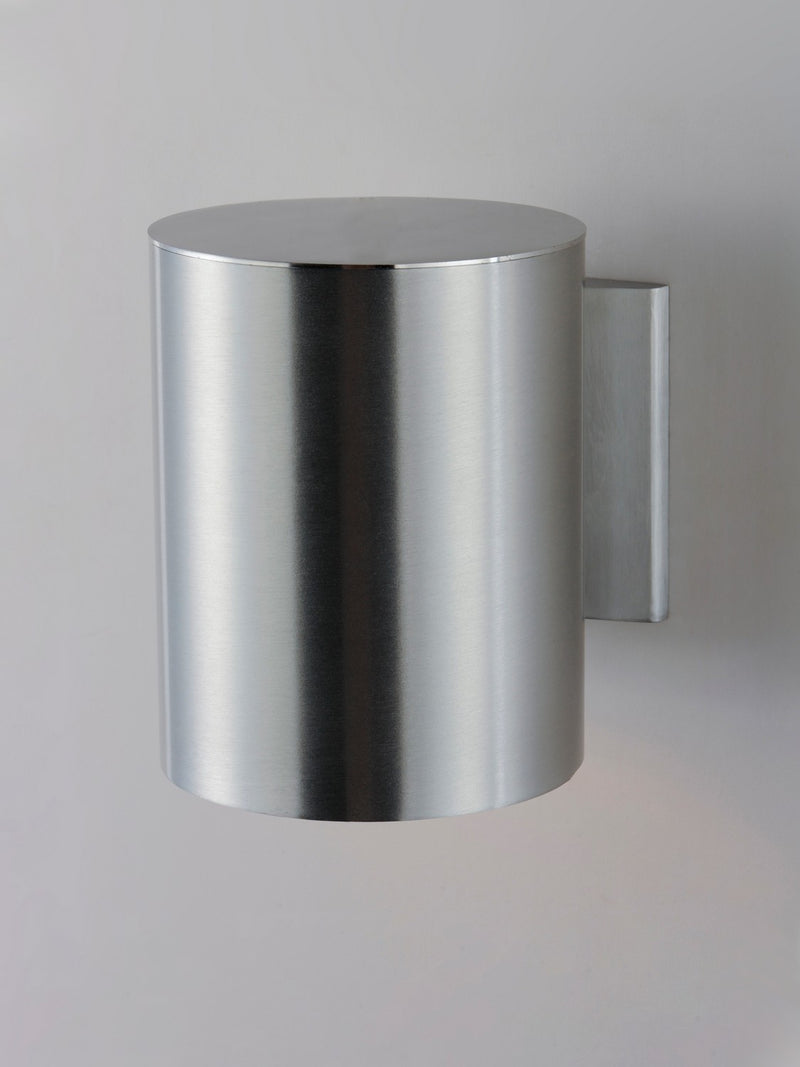 Maxim 26101AL One Light Outdoor Wall Lantern, Brushed Aluminum