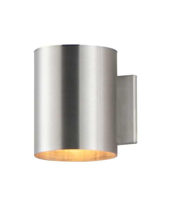 Maxim 26101AL One Light Outdoor Wall Lantern, Brushed Aluminum