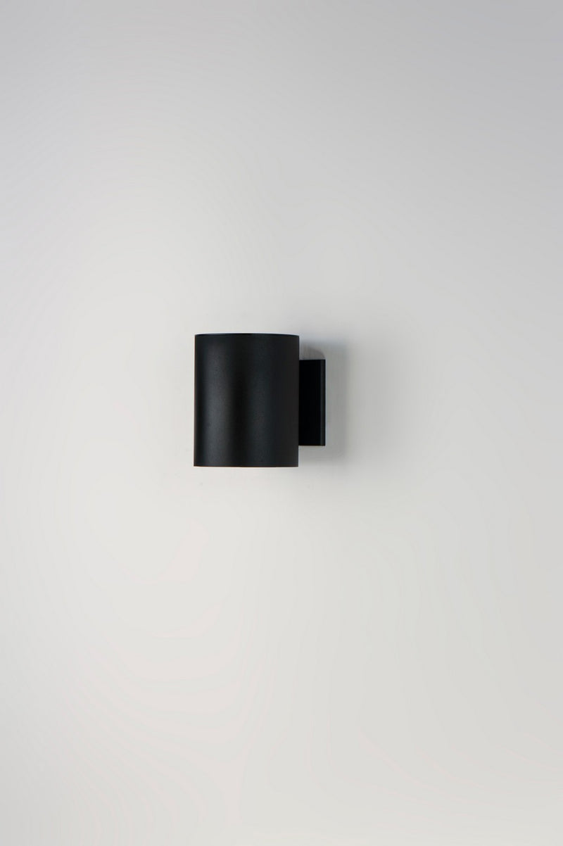 Maxim 26101BK One Light Outdoor Wall Lantern, Black