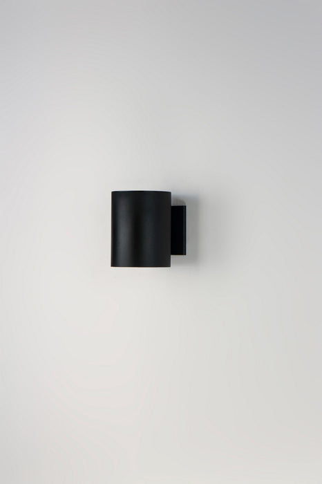 Maxim 26101BK One Light Outdoor Wall Lantern, Black