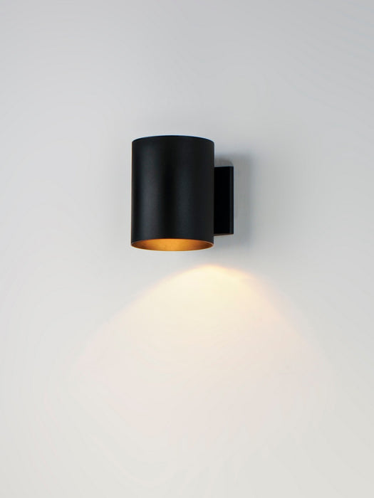 Maxim 26101BK One Light Outdoor Wall Lantern, Black
