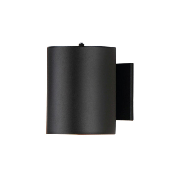 Maxim 26101BK/PHC One Light Outdoor Wall Lantern, Black